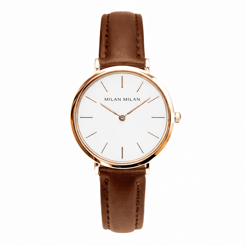Relógio Feminino 36mm Milan Terra Rose